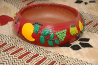 Clay Fruit Bowl